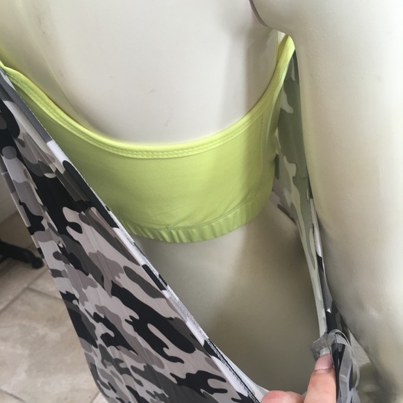 Athletic S XS sports bra tank top gym camo - Picture 4 of 7