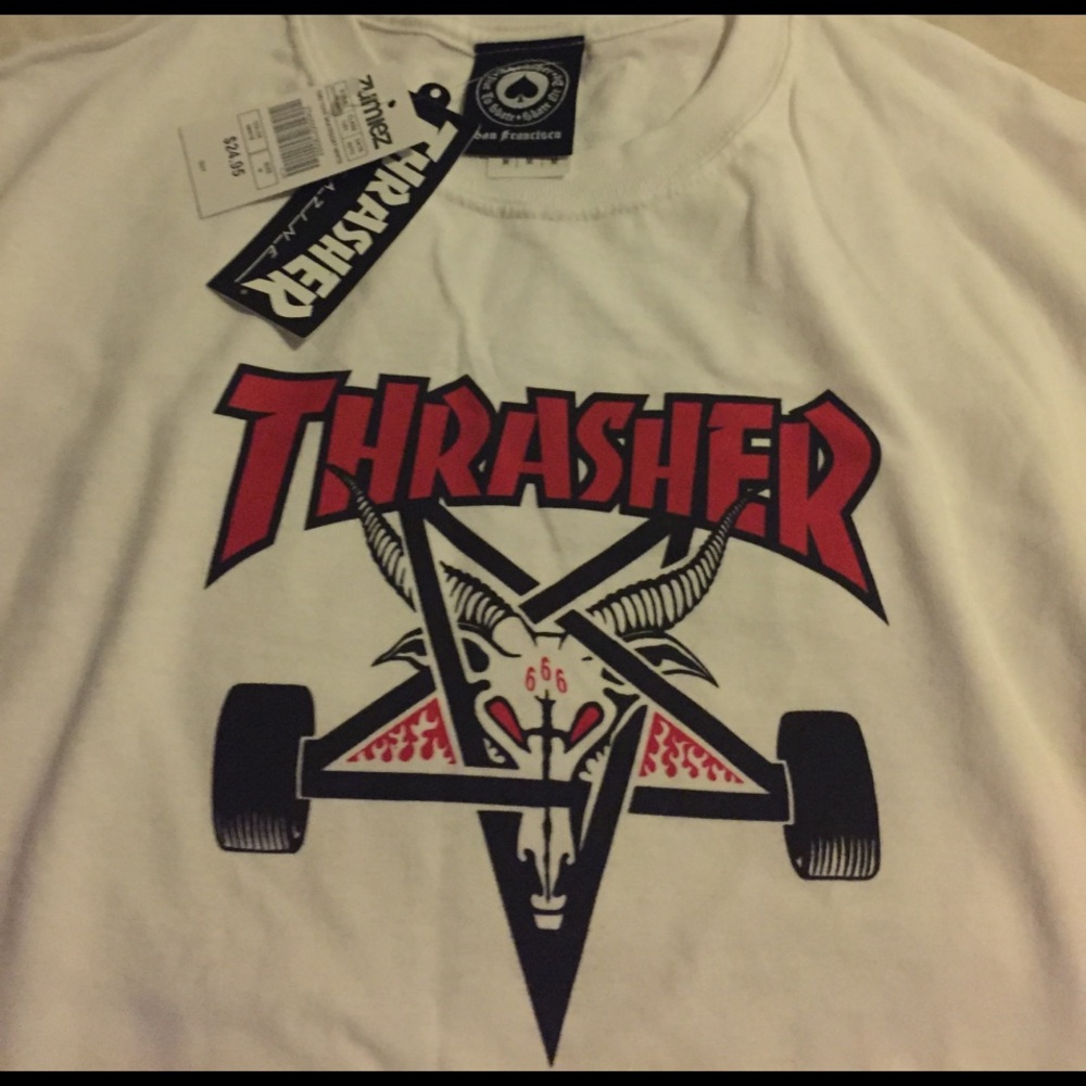 Thrasher tee FINAL REDUCTION