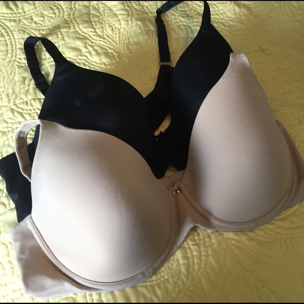 Lot of 2 Soma 42DD Embraceable Full Coverage Bras