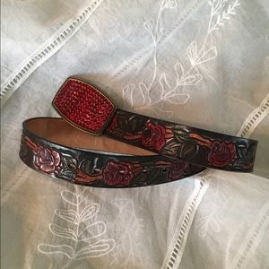 Vintage tooled belt Vintage tooled belt