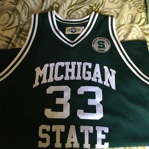 Magic Johnson Michigan St. Jersey