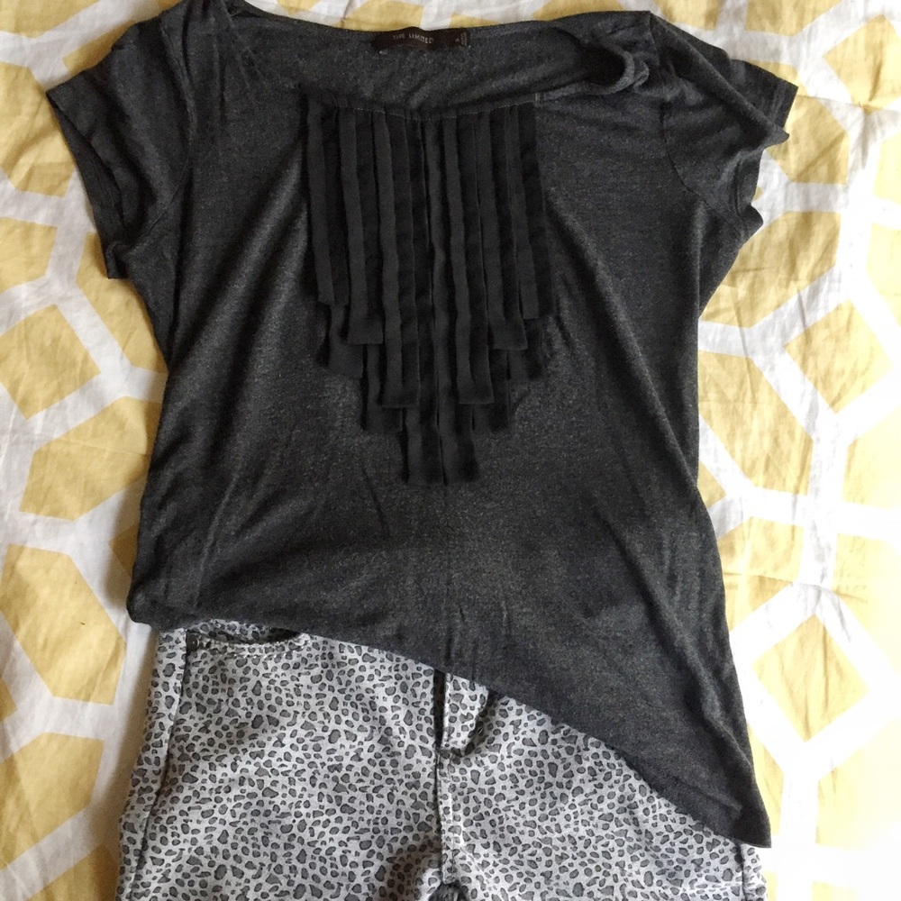 The Limited Soft Ruffled Top