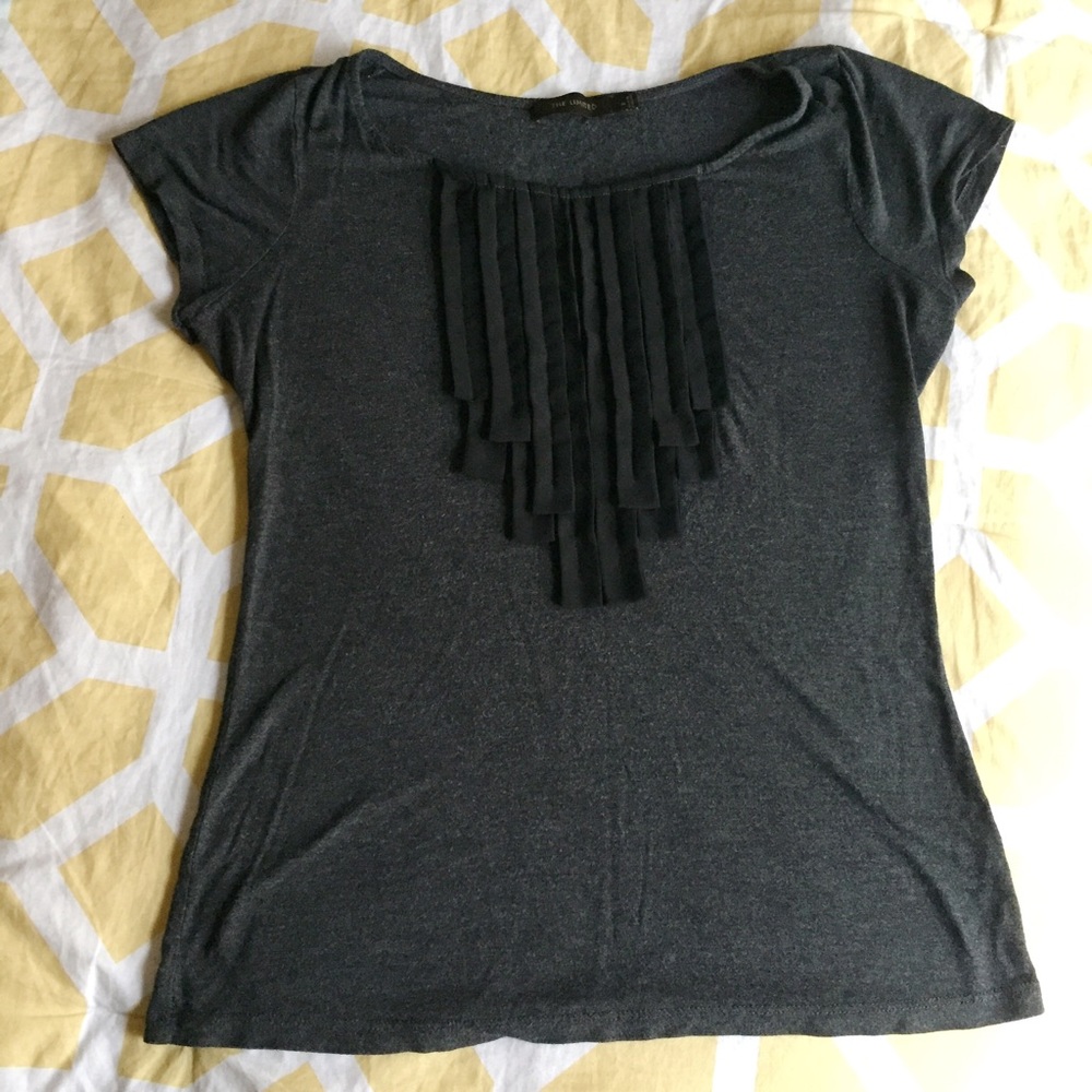 The Limited Soft Ruffled Top - Picture 2 of 4