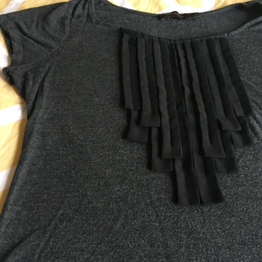 The Limited Soft Ruffled Top - Picture 3 of 4
