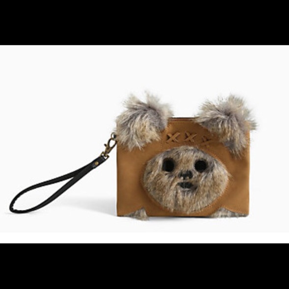 BNWT torrid Star Wars ewok clutch
