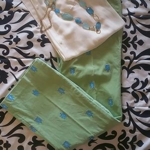 Lilly Pulitzer Sea Turtle Pants