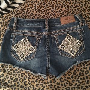 L.a. Idol jean shorts.