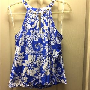 Lilly Pulitzer silk tank