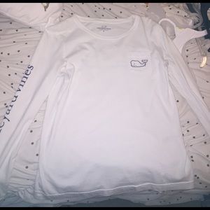 Vineyard Vines women's white long sleeve