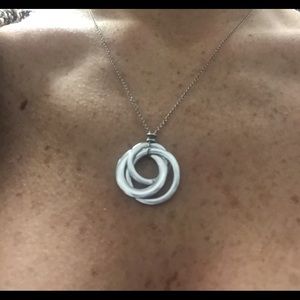 Tiffany 1837 interlocking circles necklace