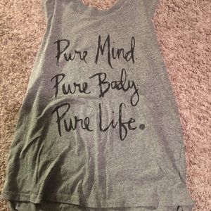 Pure barre tank