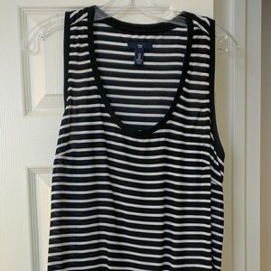 Gap navy striped tank