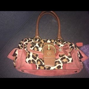 Limited edition coach purse