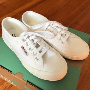 Superga White Cotu Classic Sneakers