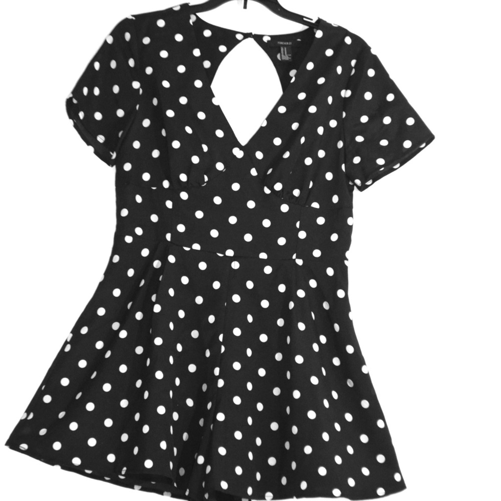 Forever 21 Polka Dot Romper
