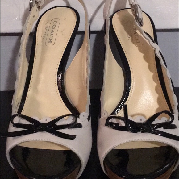 Coach Heels - Picture 1 of 1