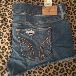 Size 5 hollister jean shorts