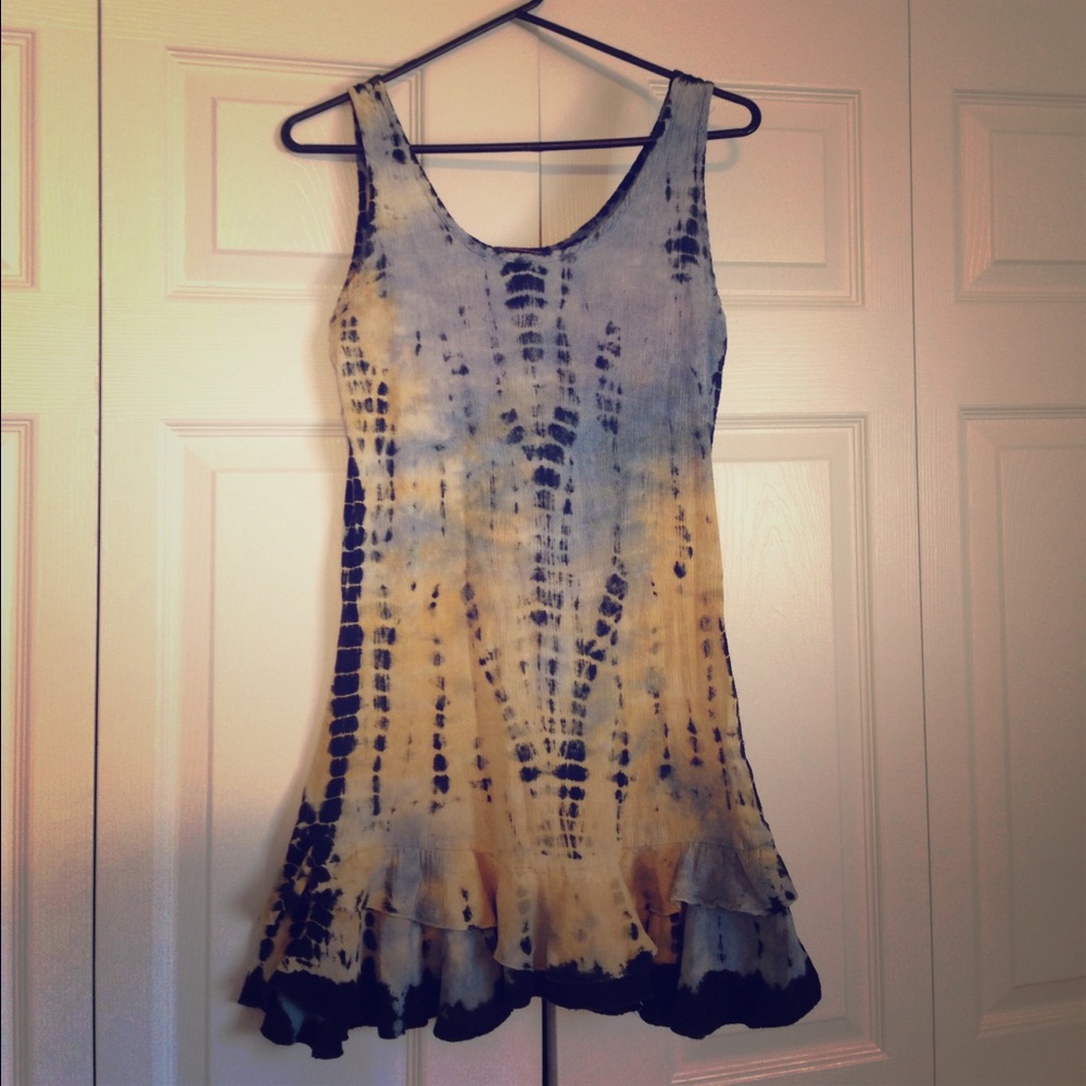 Tie dye dress/cover up