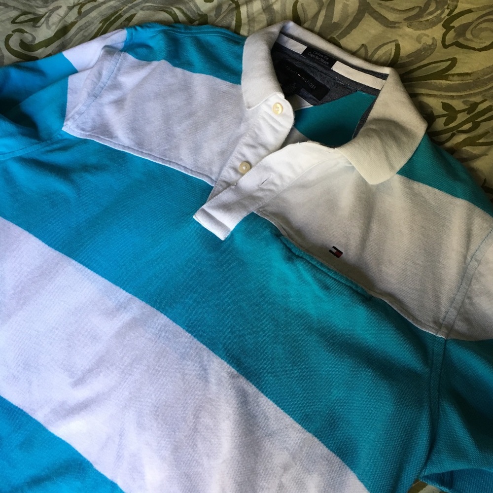 Men's Tommy Hilfiger Striped Polo