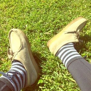Clarks original Wallabee shoes size 9
