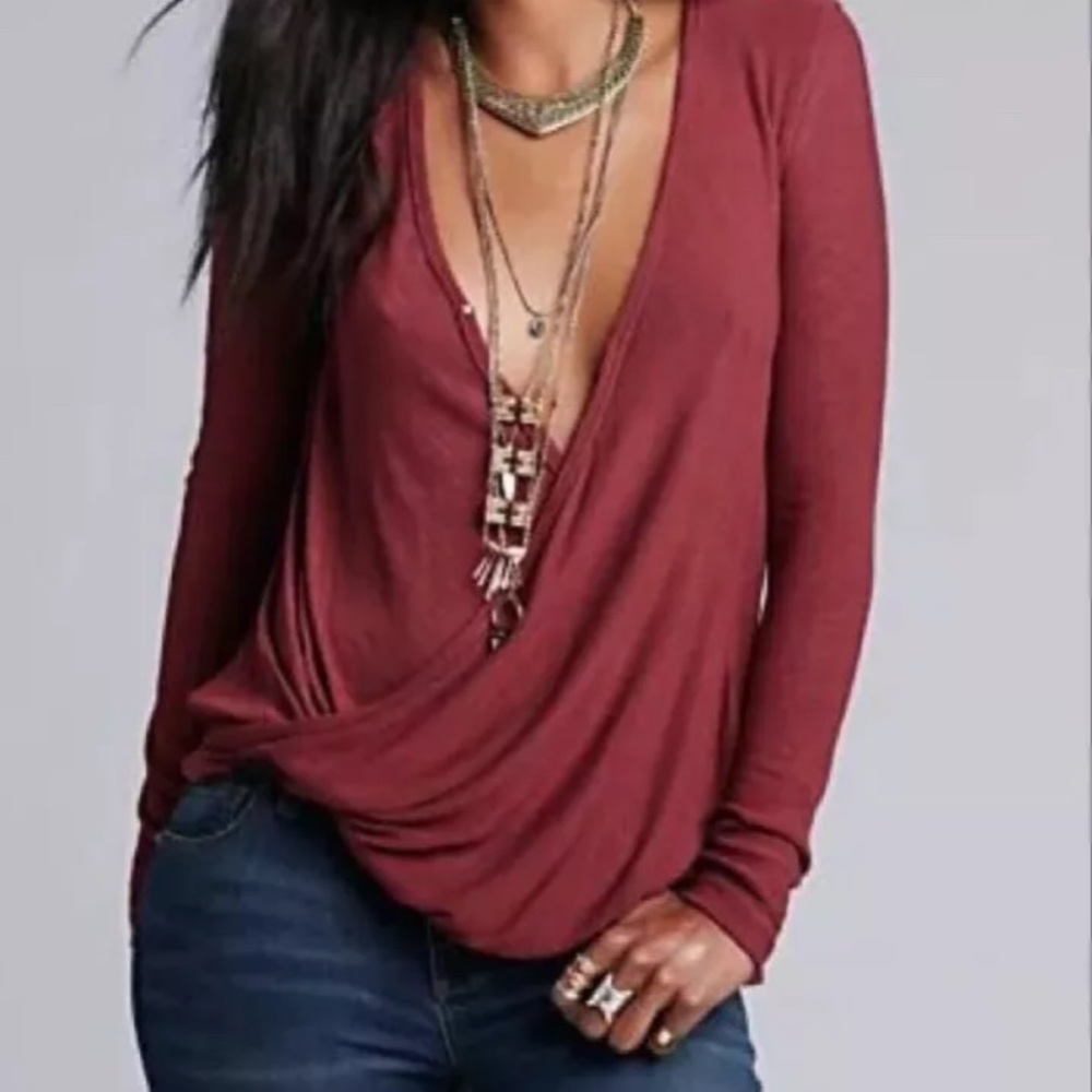 Free People "Miss Rose" Top XS