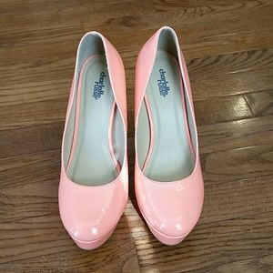 Coral Pink Charlotte Russe Pumps