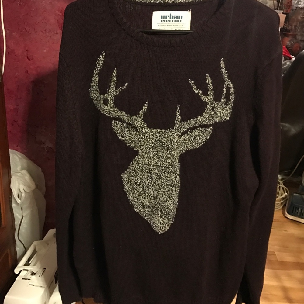 Deer head sweater