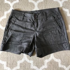 Anthro Level 99 Gray Shorts