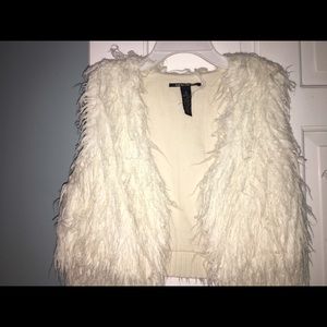 Lucky brand fur vest