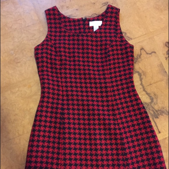 Vintage 80's red and black Mini set Dress /coat - Picture 4 of 4