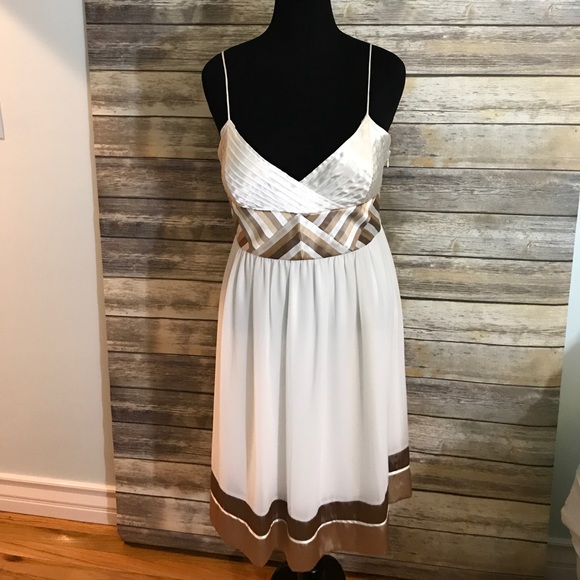 Eliza J Dresses & Skirts - Eliza J - Cream Cocktail Dress (14) EUC