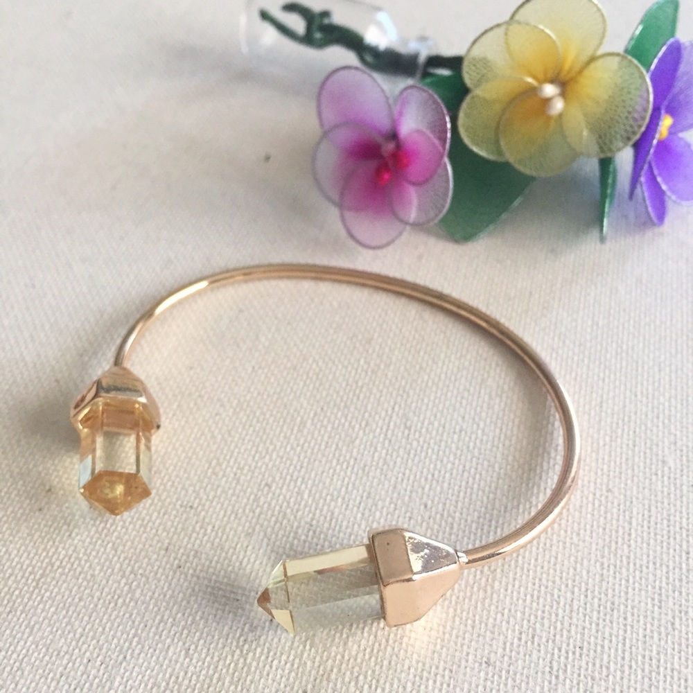 Gold Open Cuff Bracelet