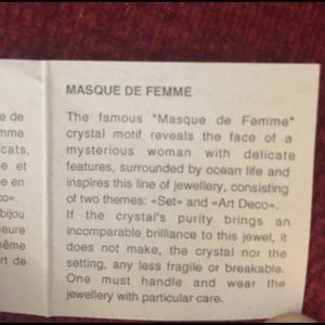 Lalique  Jewelry  Lalique Masque De Femme Ring Size 7  Poshmark