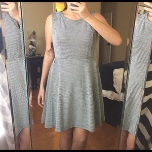 Black and white dress