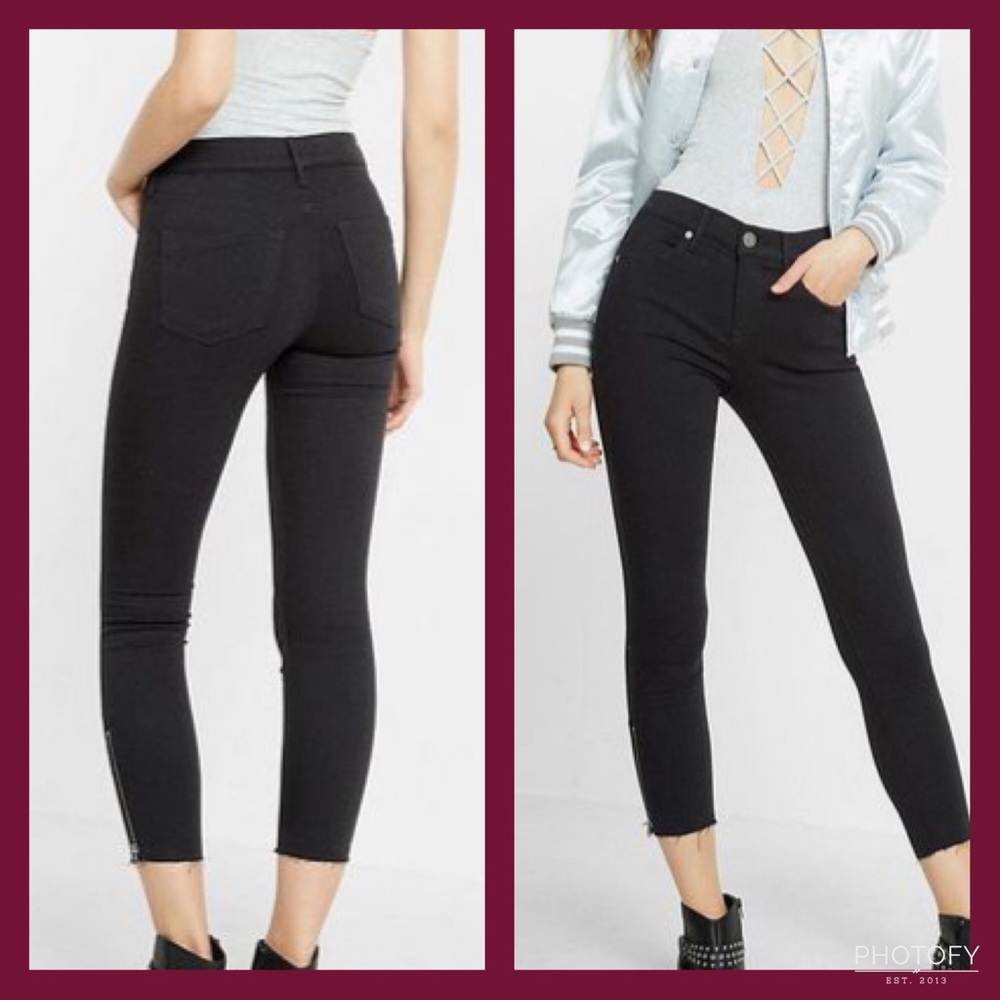 SOLD NEW $80 Express Low Rise Super Soft Capri