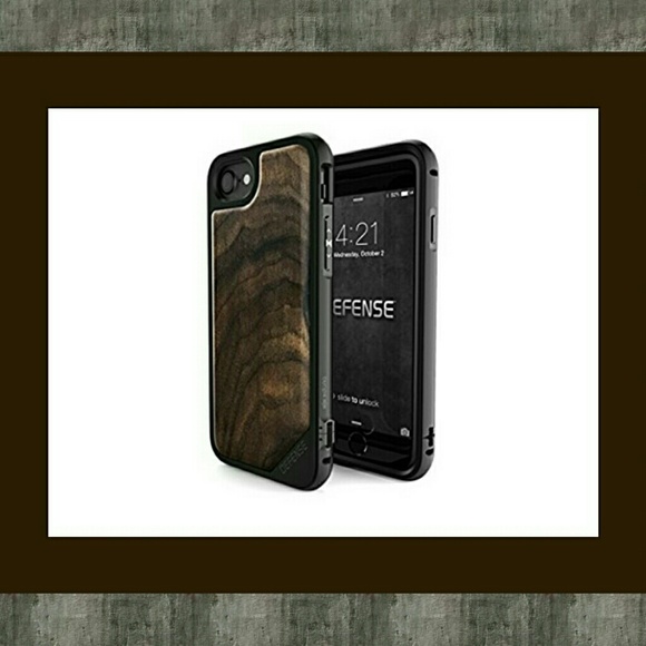 X-Doria Defense Lux Other - Real Mahogany Military Grade TPU Iphone 7 Case