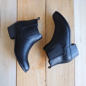 Chelsea Black Booties - NEW