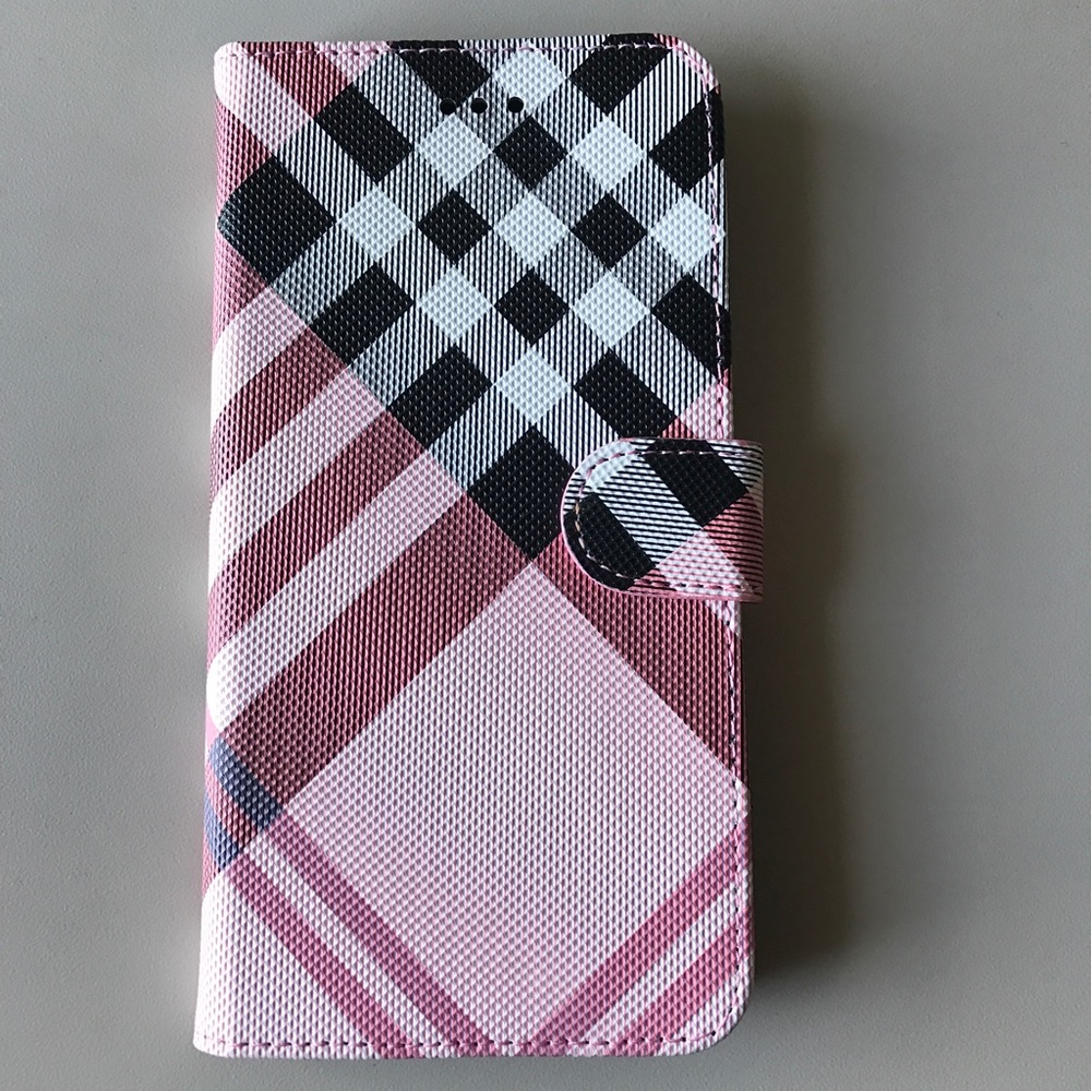 Nova Check iPhone Plus case - wallet