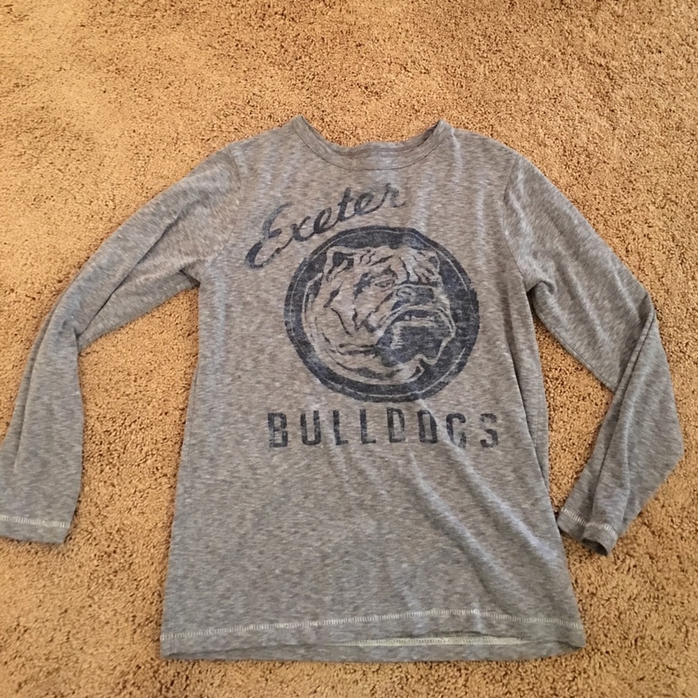 Boys cool vintage looking long sleeve tee