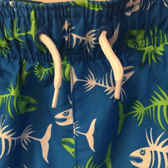 Boys OP Swim Suit Trunks NEW Blue XL 14/16 - Picture 3 of 5