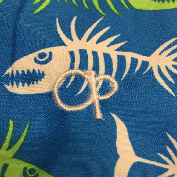 Boys OP Swim Suit Trunks NEW Blue XL 14/16 - Picture 4 of 5