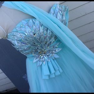 Vintage bedazzled dress