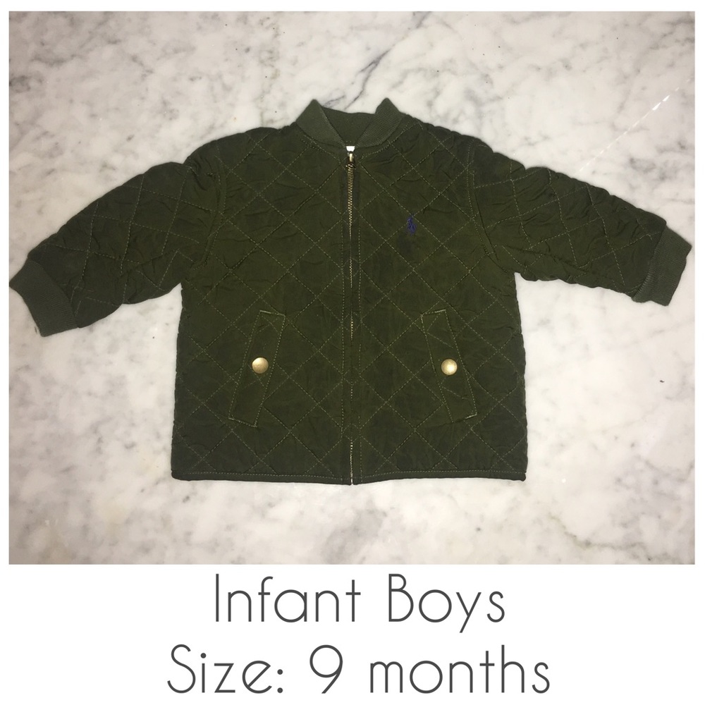 Ralph Lauren, Infant boys green jacket