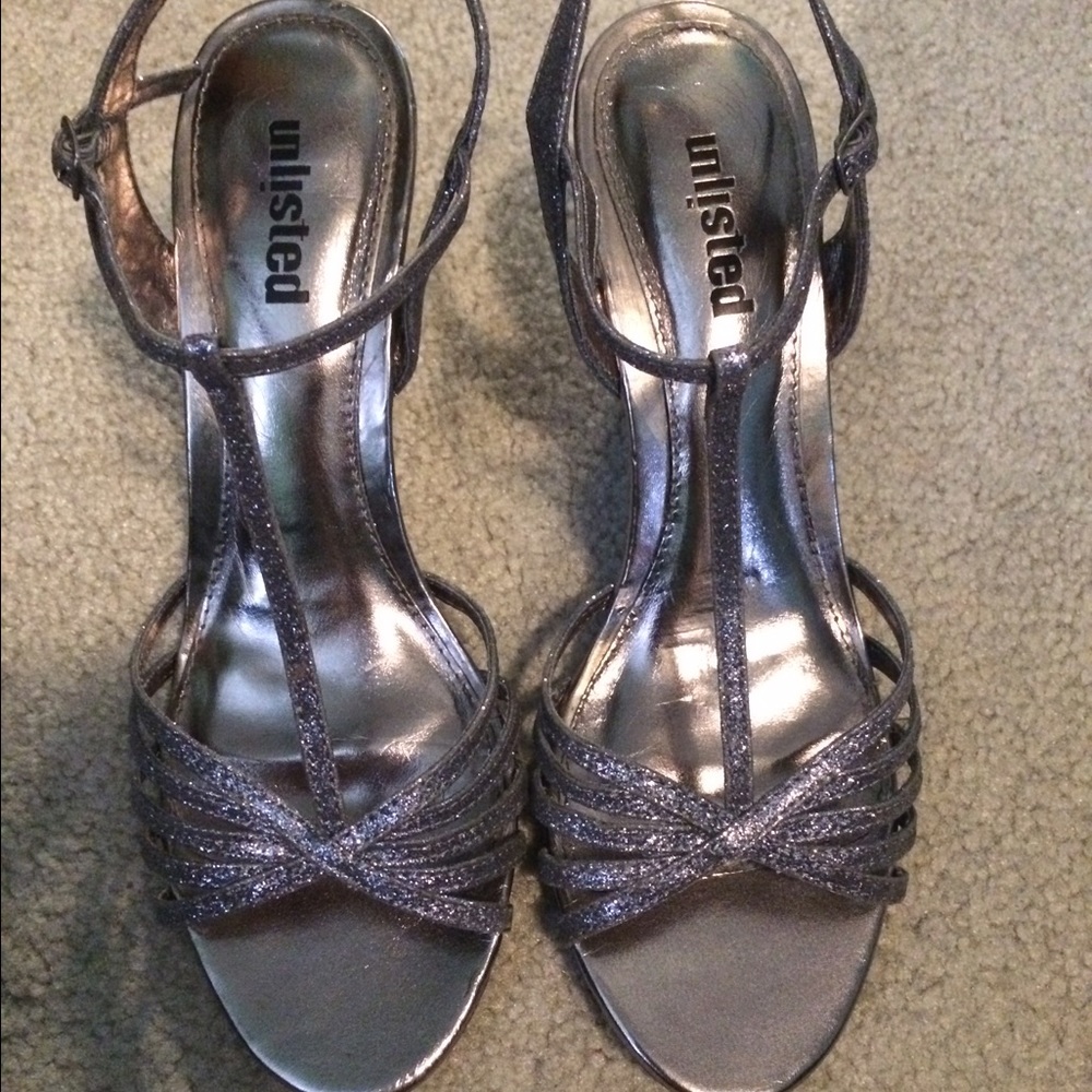 Dark Glittery Heels