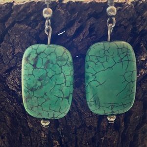 Jade Green Earrings