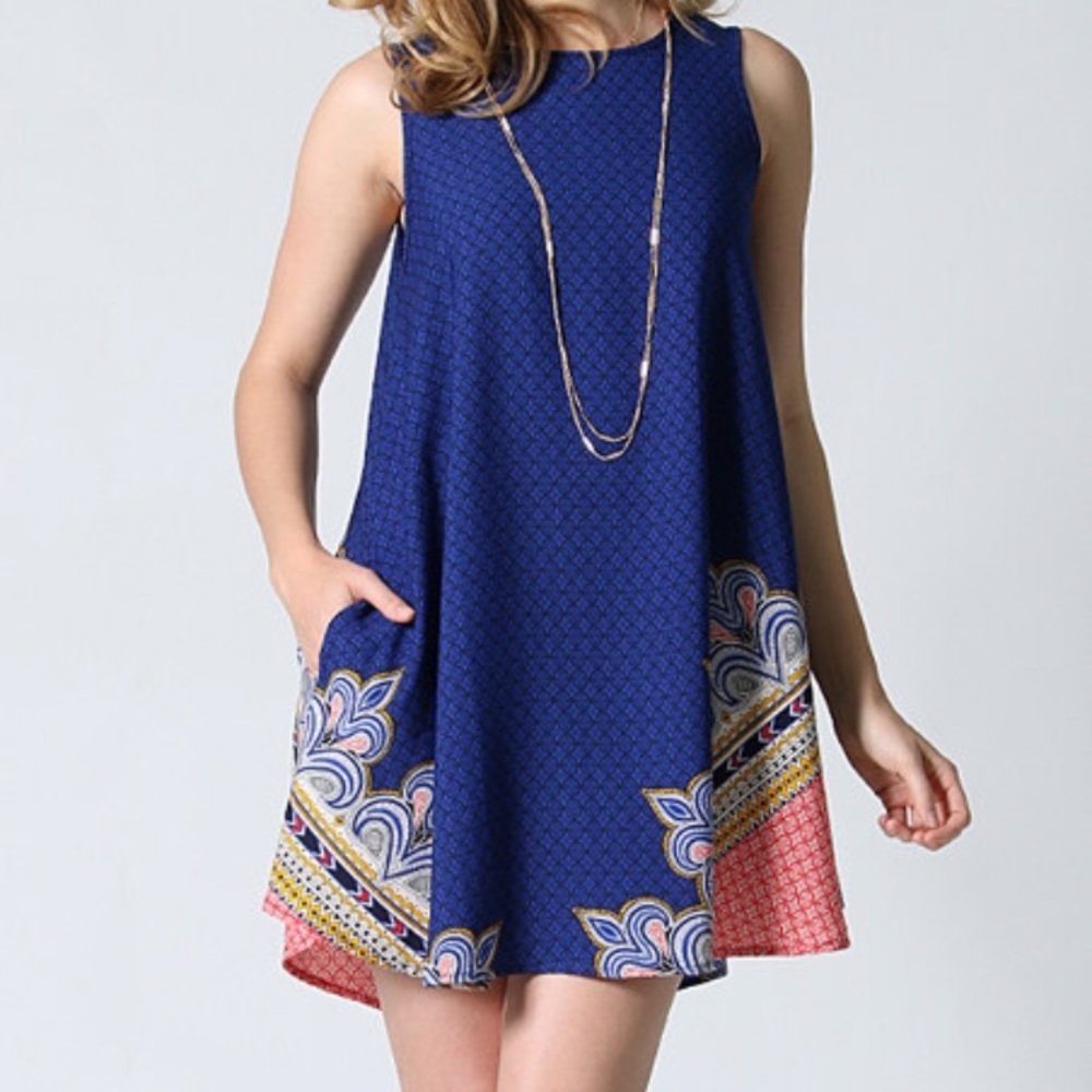 Swing dress with pockets!