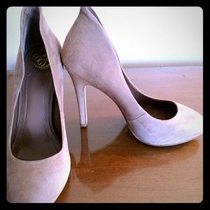 Stilettos suede shoes by BCBG