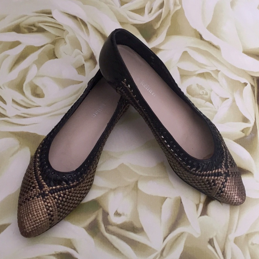 Leather Woven Stephane Kélian Flats