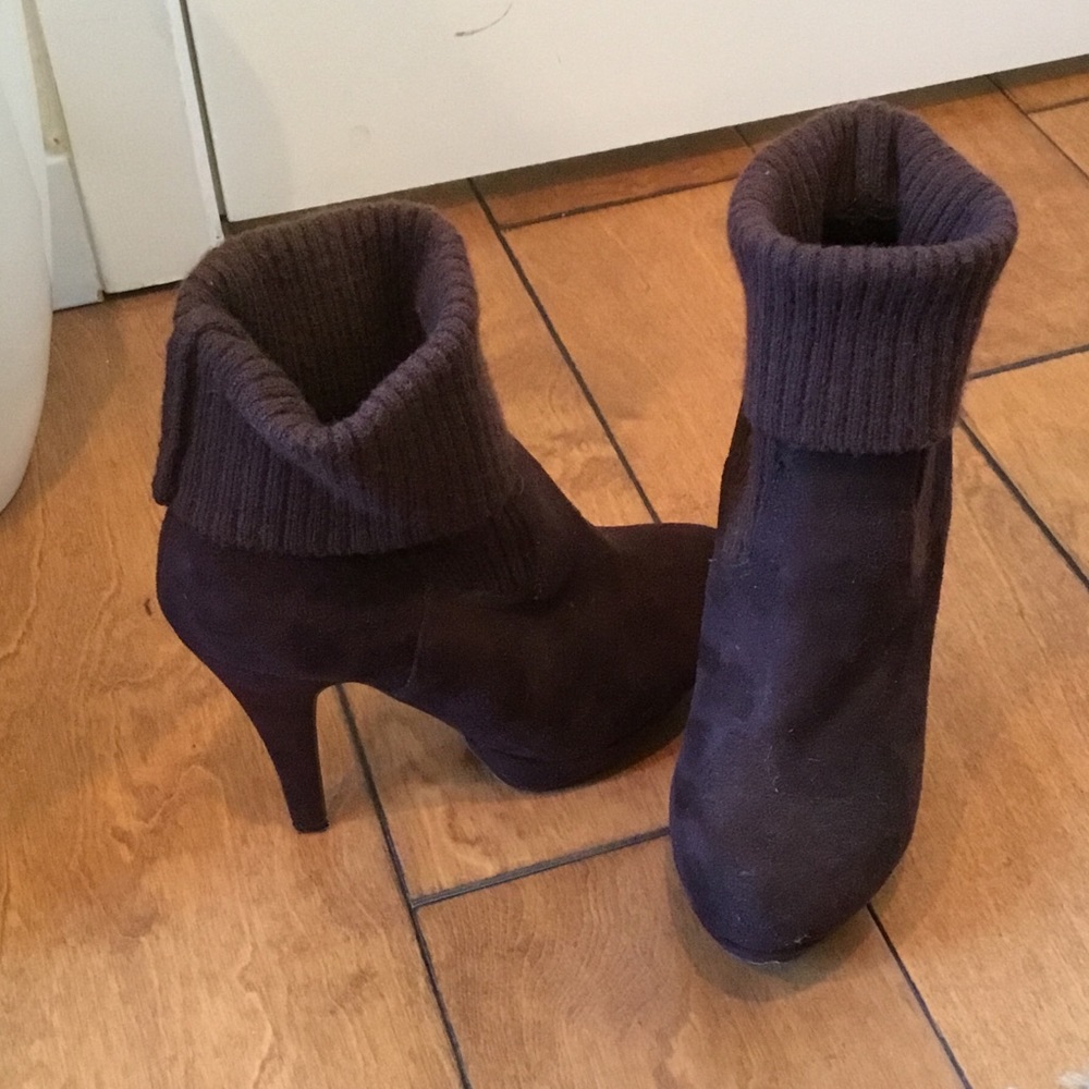 Brown Ankle Booties