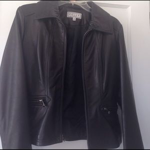Women's Pelle Studio leather jacket